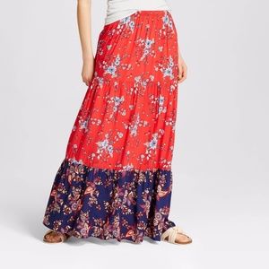 Xhilaration Boho Maxi Skirt